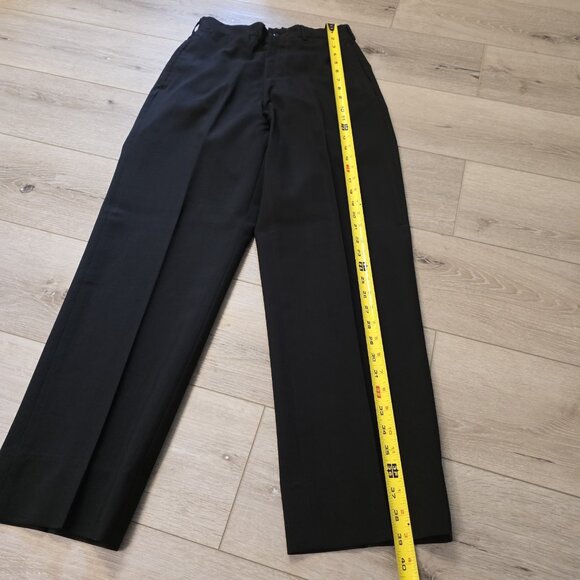 Vtg 60's US Navy Master Chief Petty Officer Dress Mystic Blue Pants Trouser READ - Picture 3 of 9